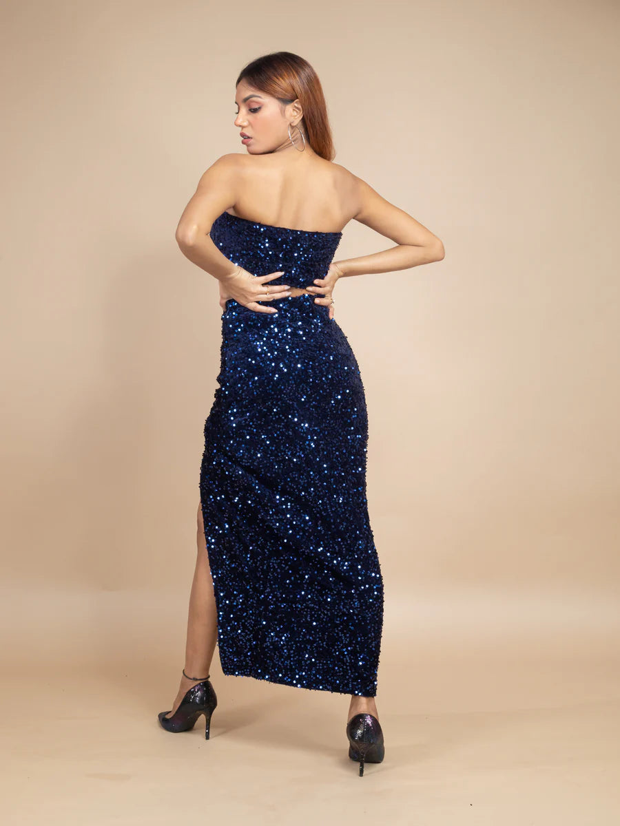 STUNNING VELVET SEQUIN CO-ORD SET