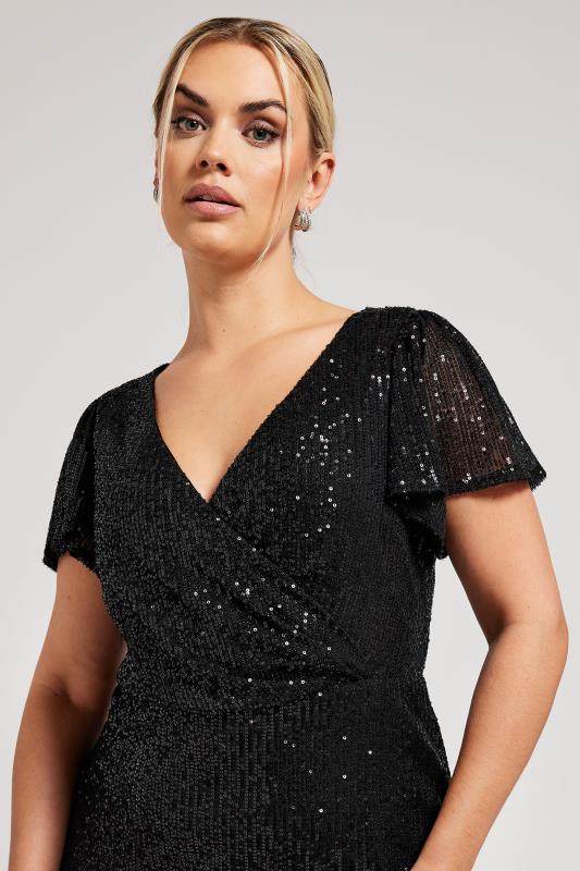 Sparkling Sequin Embellished Dress