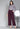 Influence Solid Wide Leg Trousers (Wine)