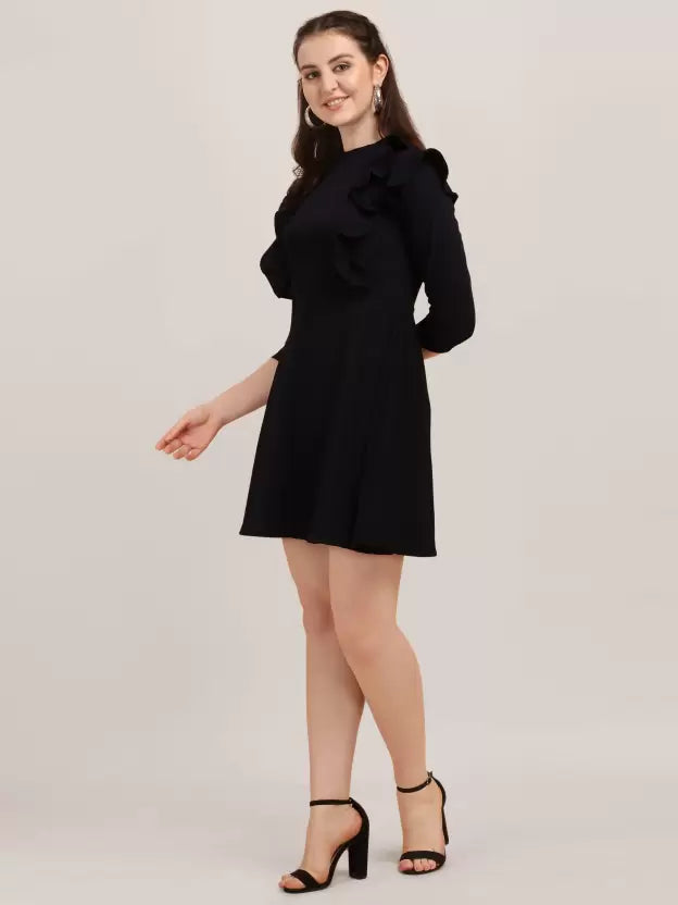 Women Knee Length Casual Dress