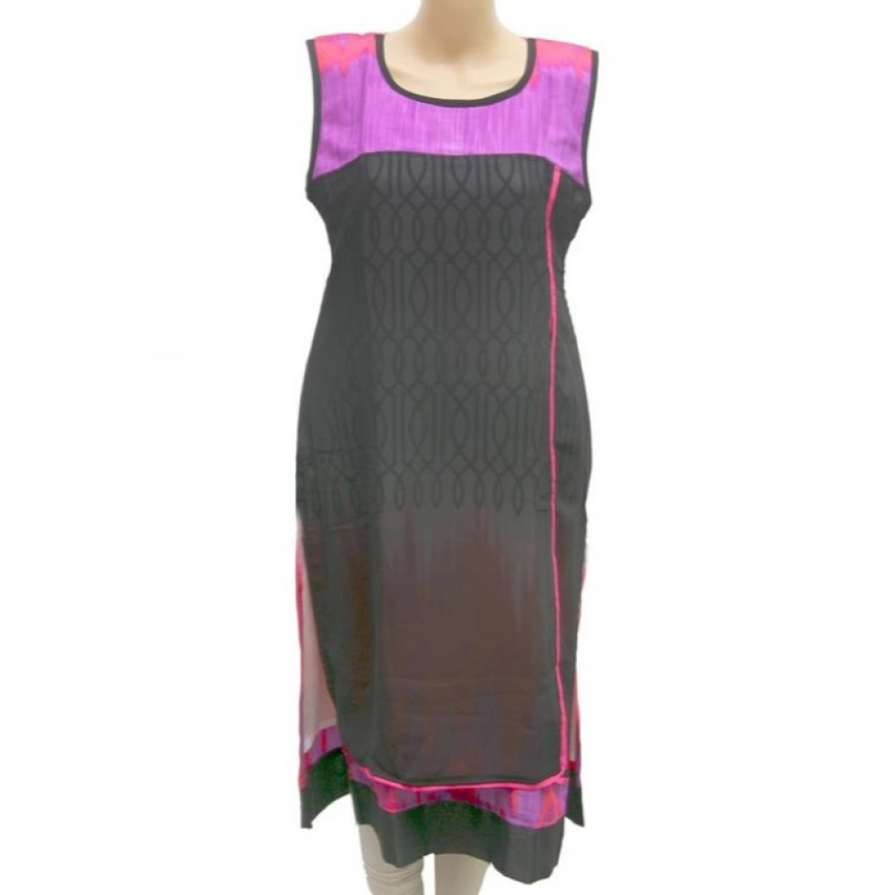 Femilyn Women's Synthetic Kurtis (Multi Color, M)