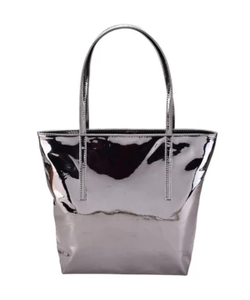 Femilyn Women's Synthetic Solid Shoulder Bag (Grey)