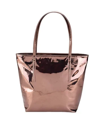 Femilyn Women's Synthetic Solid Shoulder Bag (Copper)
