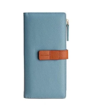 Femilyn Women's Faux Leather Wallet (Multicolor)