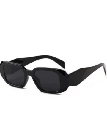 Femilyn Pack Of 2 Classic Unisex UV400 Protection Sunglasses (Black)