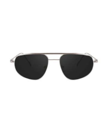 Femilyn Classic Unisex UV400 Protection Sunglasses (Silver)